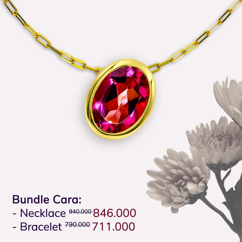 November Birthstone - Pink Topaz